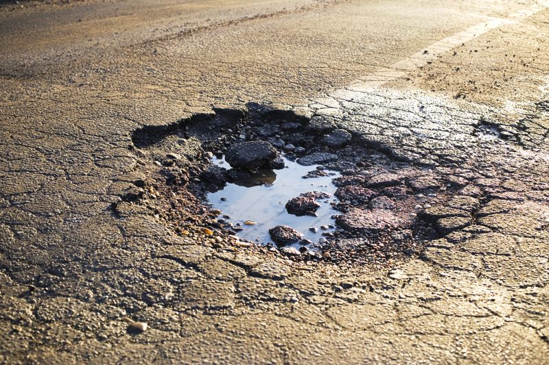 Commercial Pothole Repair detail