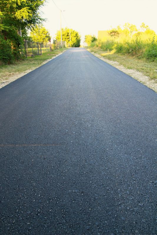 Modern Asphalt Driveway